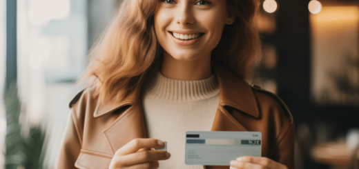 фото девушка с кредитной картой